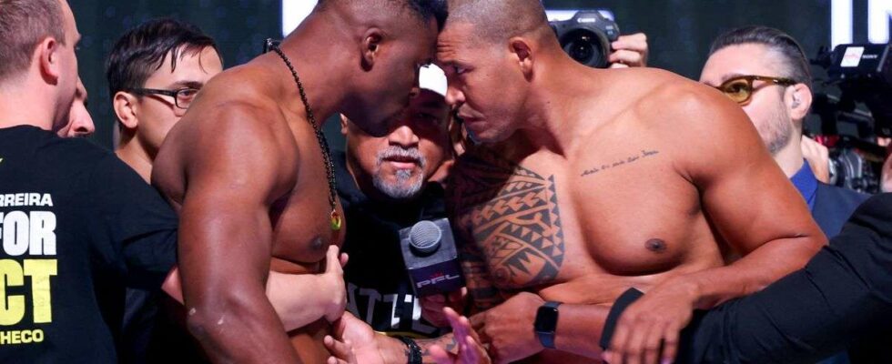 "Diffusion en direct de Ngannou contre Ferreira : Guide pour suivre le combat intégral de la PFL 'Battle of the Giants'"