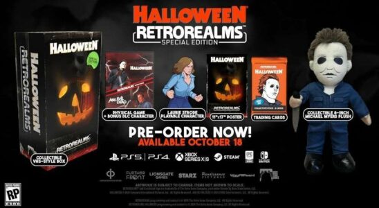 RetroRealms Halloween Special Edition Preorder: Michael Myers Arrives at Your Doorstep