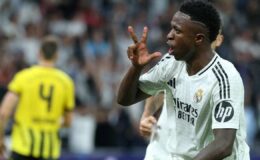 Vini Jr. inscrit un triplé Cinq goals en 33 minutes - Le Real domine le BVB