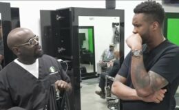 Les clients d'un barbershop d'Atlanta rejettent le message économique de la vice-présidente Harris : "Je ne veux pas de dons".