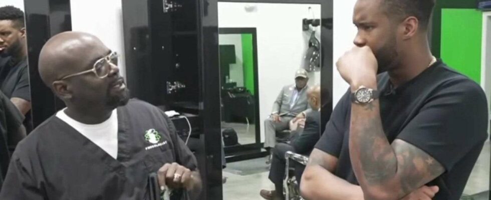 Les clients d'un barbershop d'Atlanta rejettent le message économique de la vice-présidente Harris : "Je ne veux pas de dons".