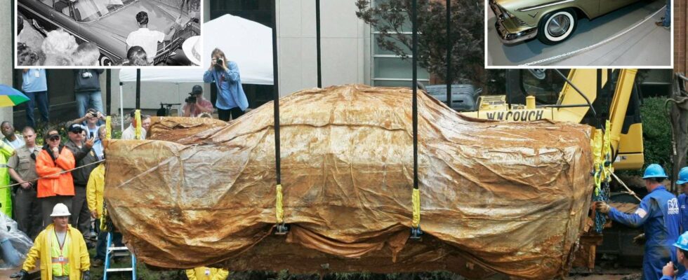 Des chercheurs scellent une voiture classique sous terre comme "capsule temporelle", mais une maladresse compromet tout.