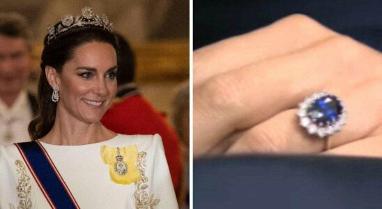 Kate Middleton a "fait évoluer" sa bague de fiançailles en saphir pour symboliser son "affection et son dévouement" envers le prince William