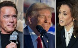 Arnold Schwarzenegger critique l'antipatriotisme de Donald Trump et annonce son soutien à Kamala Harris.