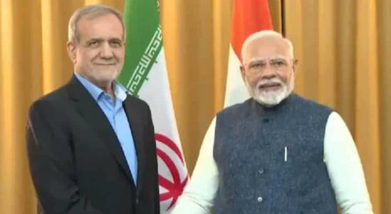 Modi and Iran's Pezeshkian Discuss Middle East Peace and Bilateral Cooperation at BRICS Summit