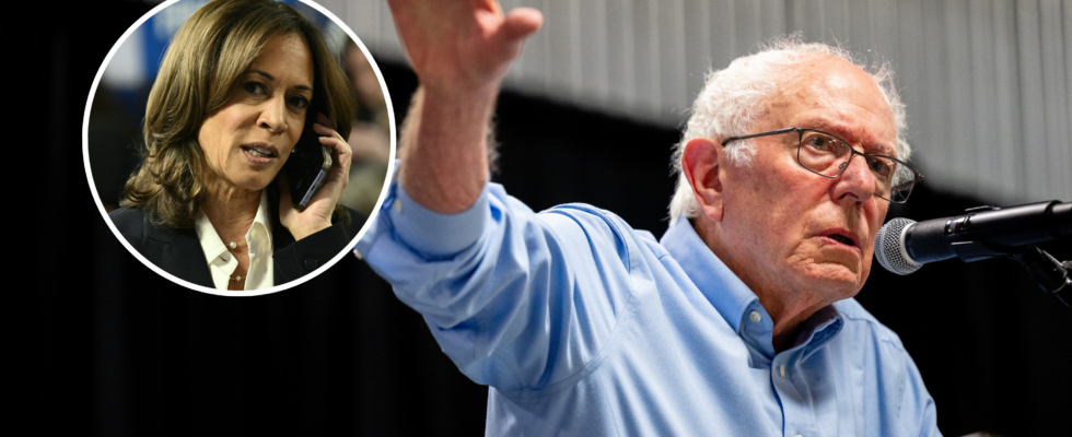 Bernie Sanders explique la réaction des électeurs envers Kamala Harris : 'Va te faire voir'