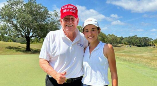 Kai Trump, 17 ans, accompagne Elon Musk sur le golf après la victoire de Donald Trump en 2024 : Découvrez les photos.