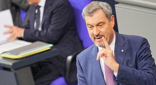 Söder dénonce l'isolement du gouvernement lors du débat au Bundestag