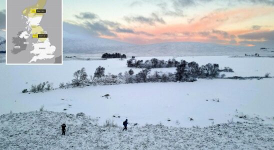 Prévisions météorologiques au Royaume-Uni : Neige et grésil attendus dès aujourd'hui avant une semaine glaciale