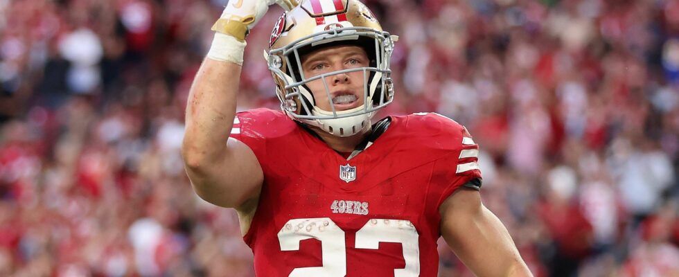 Les 49ers partagent des nouvelles cruciales sur le retour de Christian McCaffrey suite à sa blessure.