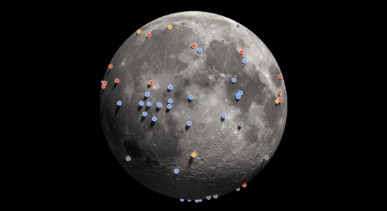 Titre : Objets abandonnés sur la Lune : robots, balles de golf et sacs à crottes - que deviendront-ils à l'arrivée des astronautes ?