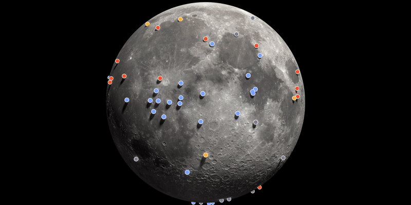 Titre : Objets abandonnés sur la Lune : robots, balles de golf et sacs à crottes - que deviendront-ils à l'arrivée des astronautes ?