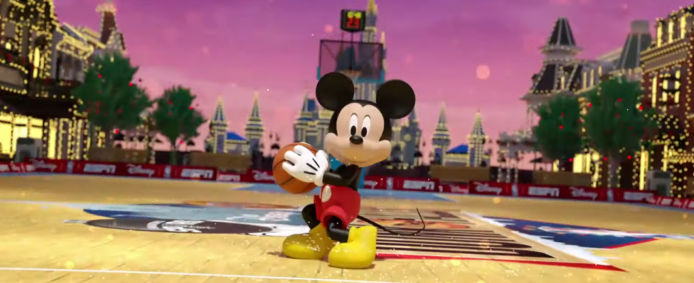 NBA Dunk the Halls : un match de Noël en direct avec les personnages Disney pour animer les joueurs