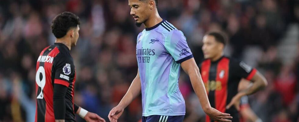 Arsenal doit lutter contre l'indiscipline pour relancer sa course au titre après l'expulsion de William Saliba face à Bournemouth, selon ISAAN KHAN.