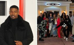 Jamie Foxx célèbre à Miami aux côtés des stars de 'RHOA' Porsha Williams, Cynthia Bailey et Phaedra Parks après sa convalescence.