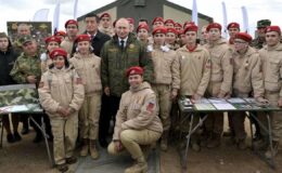 Formation de patriotes en territoire occupé par la Russie