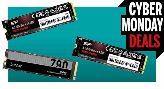 Titre : Profitez des offres incroyables de SSD du Cyber Monday à moins de 0,05 $ par Go, même après avoir mis à jour votre stockage !