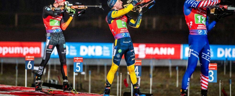 Biathlon à Kontiolahti : L'équipe masculine d'Allemagne échoue à monter sur le podium