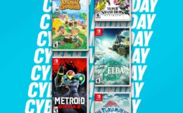 Promotions Cyber Monday 2024 sur Nintendo Switch : Économisez jusqu'à 64 %