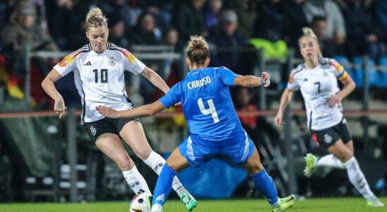 Deux faux pas et des occasions manquées : les joueuses de la DFB échouent face à l'Italie en fin d'année