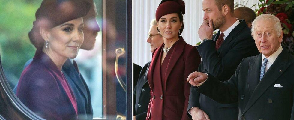 Kate Middleton rayonnante accueille l'émir du Qatar à Londres, trois mois après son rétablissement du cancer : découvrez les photos.