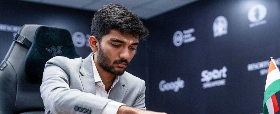 Échecs : Dommaraju Gukesh face aux erreurs du champion Ding Liren lors du championnat du monde