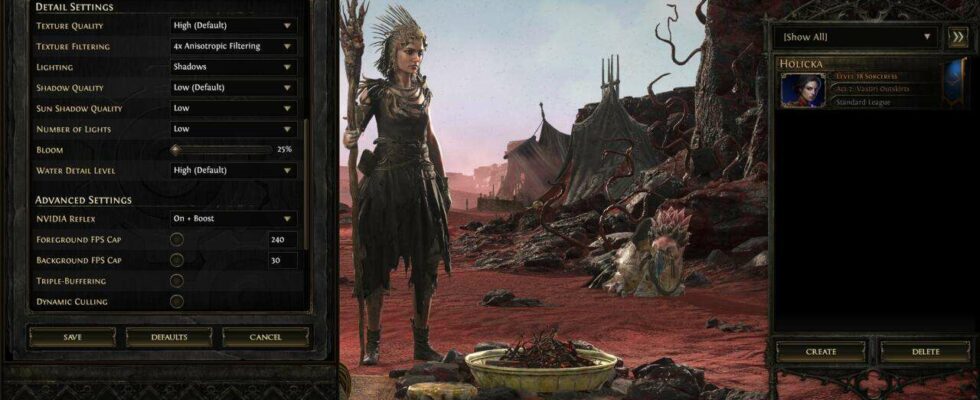 Titre : Optimiser votre expérience sur Path of Exile 2 : Les paramètres PC idéaux à adopter