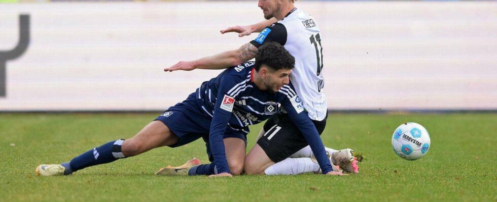 HSV obtient un match nul en jouant à dix contre le SSV Ulm