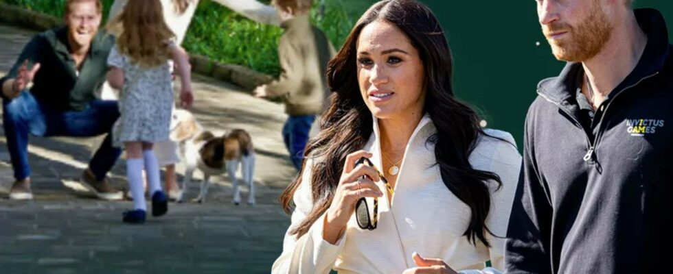 Harry et Meghan dévoilent des photos inédites d'Archie et Lilibet sur leur carte de Noël avec un message touchant.