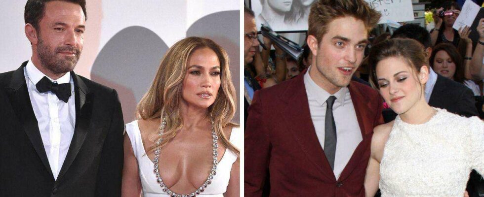 12 anciens couples qui ont collaboré après leur séparation : des retrouvailles de Ben Affleck et Jennifer Lopez à la dynamique de Robert Pattinson et Kristen Stewart.