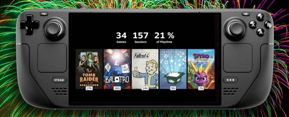 Découvrez votre récapitulatif Steam 2024 : les jeux PC auxquels vous avez joué l'année passée