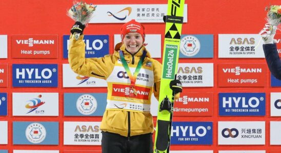 Katharina Schmid, la survolteuse du saut à ski : Découvrez les clés de son succès