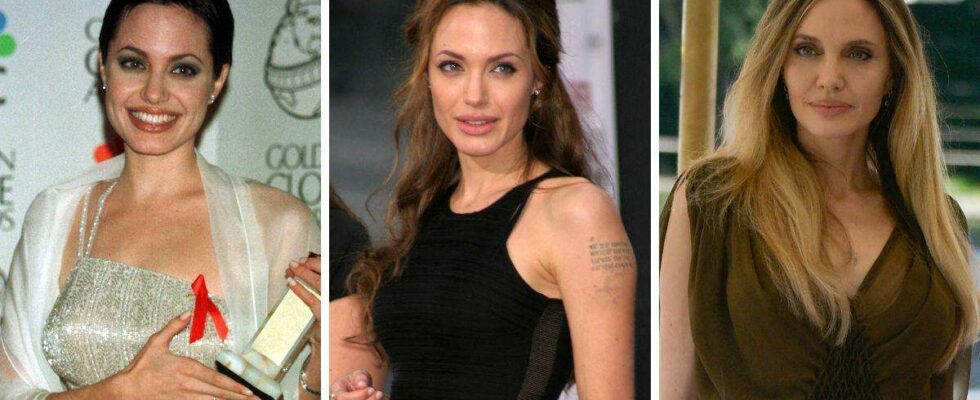 Évolution d'Angelina Jolie : De la jeune étoile à l'icône d'Hollywood au fil des années.