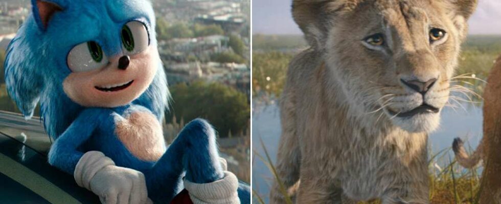 Bureau des recettes : 'Sonic le hérisson 3' démarre à 25,7 millions de dollars, suivi de 'Mufasa : Le Roi Lion' avec 13,3 millions de dollars