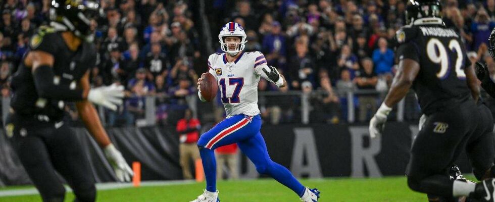 Josh Allen, le quarterback des Buffalo Bills, se proclame meilleur joueur de football au monde - n-tv.de