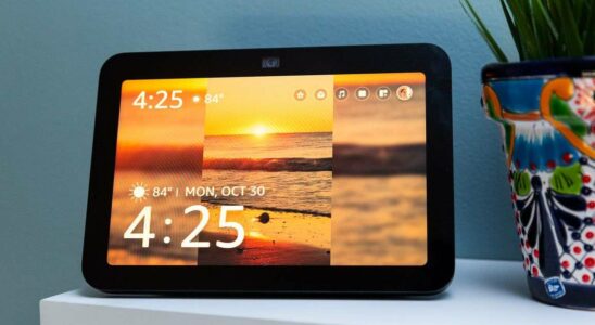 Amazon propose des réductions allant jusqu'à 50 % sur les Echo Show 5 et Show 8.