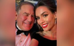 Jordon Hudson, 24 ans, et Bill Belichick, 72 ans, révèlent leur complicité après un troisième baiser de minuit