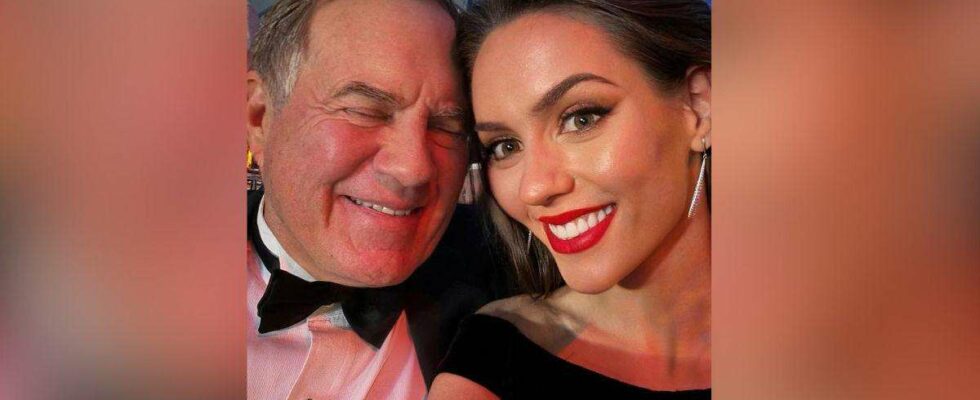 Jordon Hudson, 24 ans, et Bill Belichick, 72 ans, révèlent leur complicité après un troisième baiser de minuit