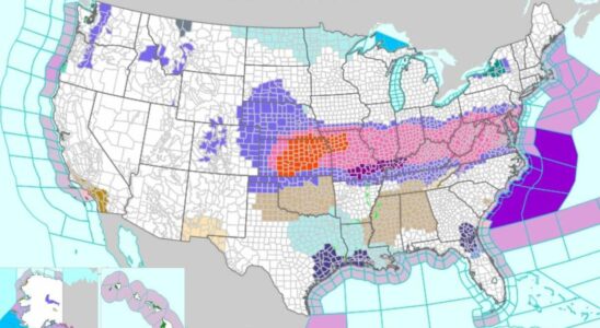 Alerte météo hivernale : 15 États sous la menace de 15 pouces de neige