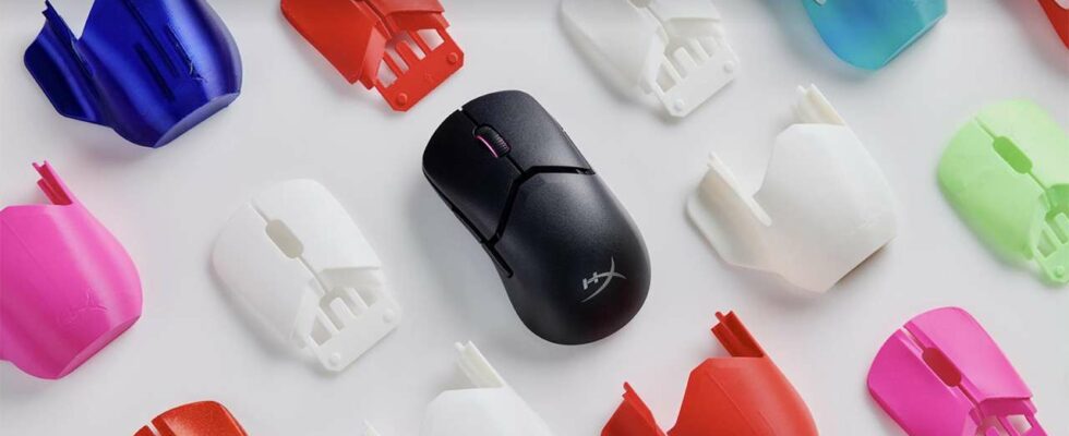 HyperX lance une souris de jeu sans fil avec coques personnalisables en 3D - Nouvelle addition à la gamme Pulsefire au CES 2025