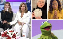 Hommages d'Oprah Winfrey, Jamie Lee Curtis et Kermit la grenouille à Hoda Kotb lors de son départ de Today