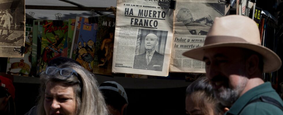 Le gouvernement espagnol de gauche face à la résistance pour commémorer la mort du dictateur fasciste