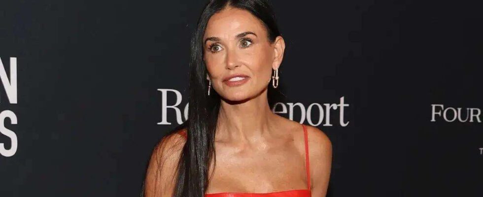 Demi Moore exprime son agacement face aux critiques sur son célibat : elle se dit très heureuse