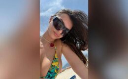 Emily Ratajkowski affiche son audace en maillot de bain minimaliste au Brésil : Regardez les clichés chocs.