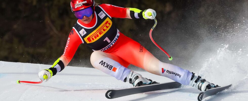 Corinne Suter : Son retour après une blessure aux championnats du monde de ski