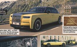 Une Rolls-Royce Phantom Goldfinger exclusive à 4,5 millions de livres pour célébrer le 60e anniversaire du film