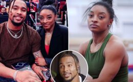 Simone Biles soutient son époux Jonathan Owens face aux critiques sur le catch : 'Je vais vous répondre'