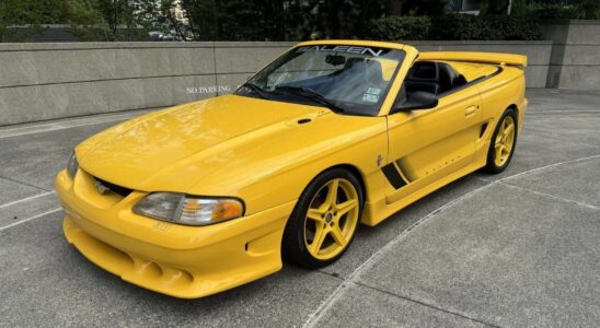 Ford Mustang Saleen S351 de 1995 à vendre : le bijou de barbecue de George Foreman