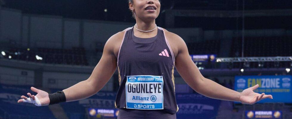 Yemisi Ogunleye : La championne olympique de lancer de poids continue de briller