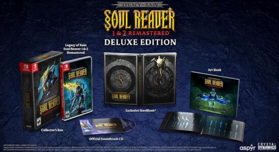 Soul Reaver 1 et 2 : Des versions physiques sur Switch et PS5 prévues pour cet été